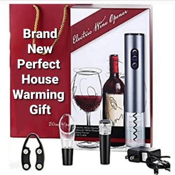 NEW Electric Wine Opener and Accessories - Picture 2 of 7